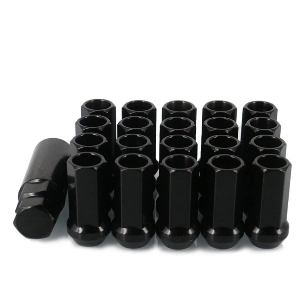 Red Open End Alloy Steel Wheel Lug Nuts, 20 Piece Set S23251