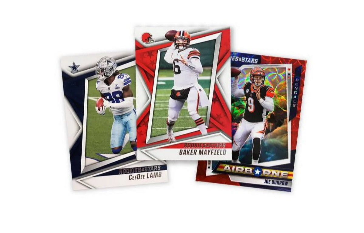 Football Trading Card Hanger Box E159