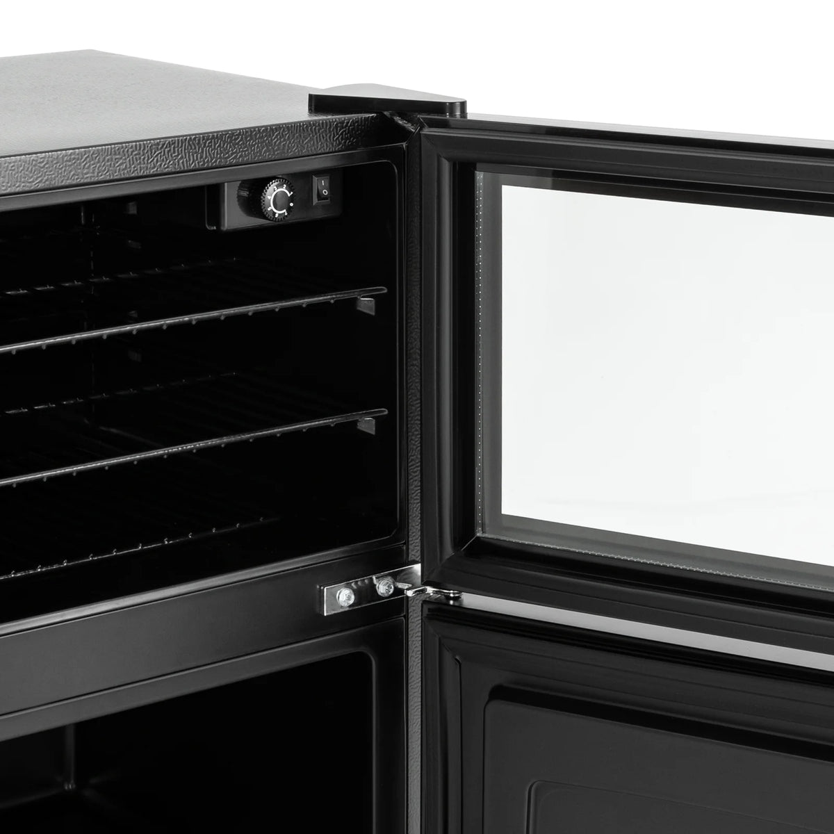 34 Inch Dual Zone Wine Cooler Beverage Refrigerator U119809