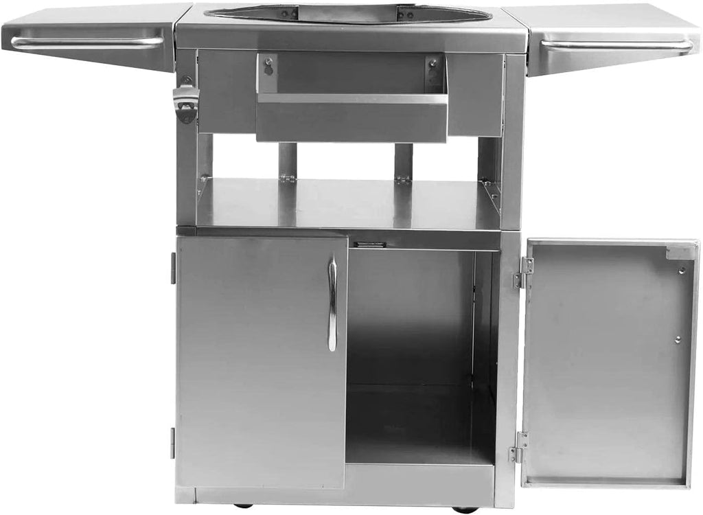 Stainless Steel Grill Cart for 18-Inch Kamado Grill V955625