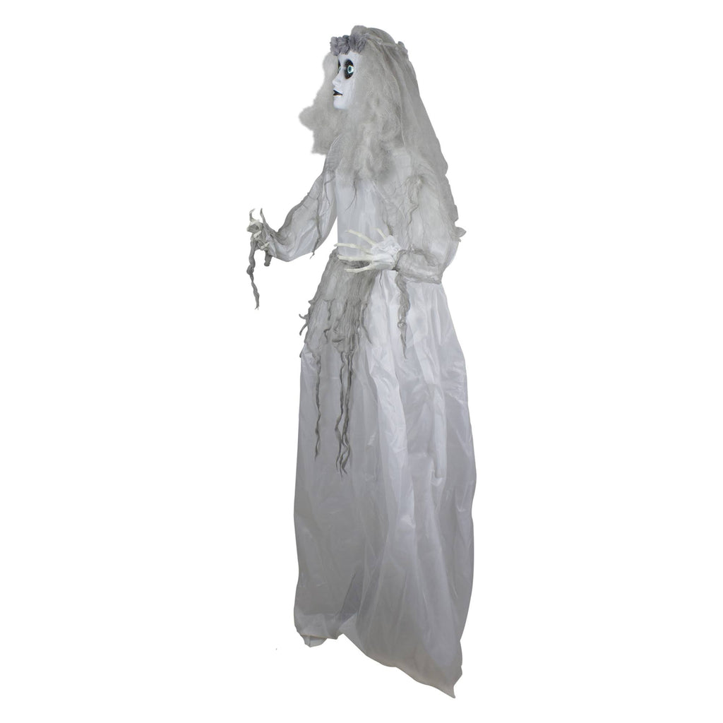 Lighted Animated Ghost Bride Halloween Decoration L391
