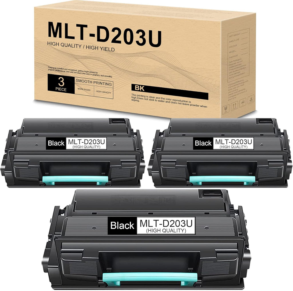 3 Pack Black Compatible Toner Cartridge O89437