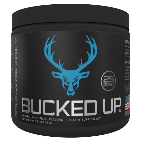 Blue Raz Pre-Workout Powder with Vitamin B12 & 200mg Caffeine, 25 Servings C57941