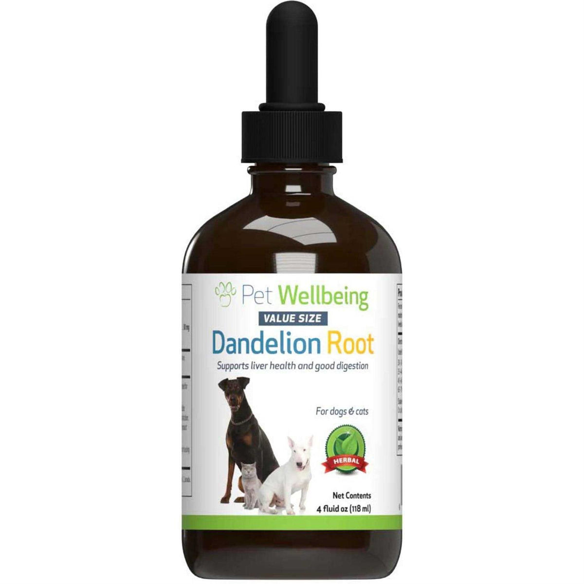 Dandelion Root Bacon Flavored Liquid Digestive & Liver Supplement for Cats & Dogs F2315