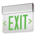 Green 2 Faces Exit Sign L8139