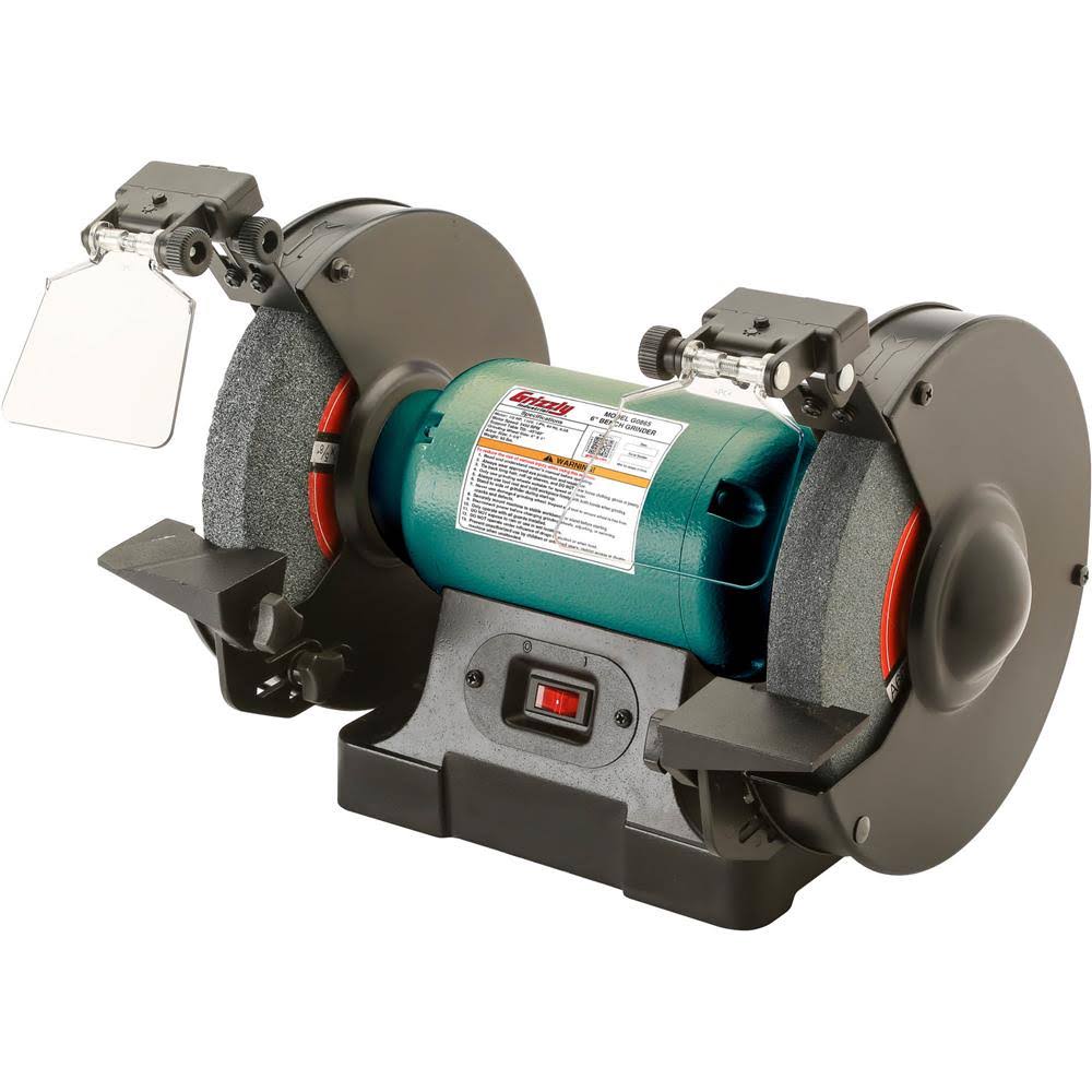 8x22 Bench Grinder with LED Lights R966