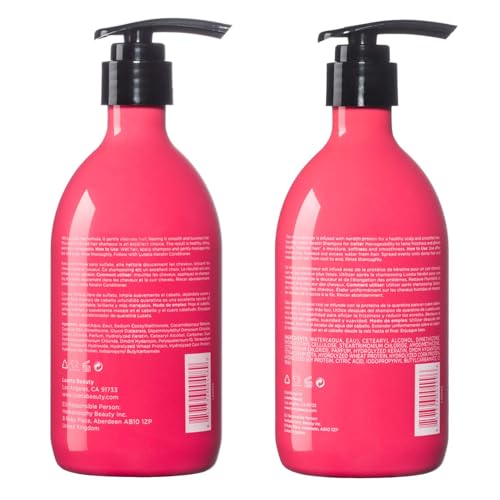 Hyaluronic Acid Moisturizing Shampoo & Conditioner Set Sulfate Free 2 x 16.9oz I9930