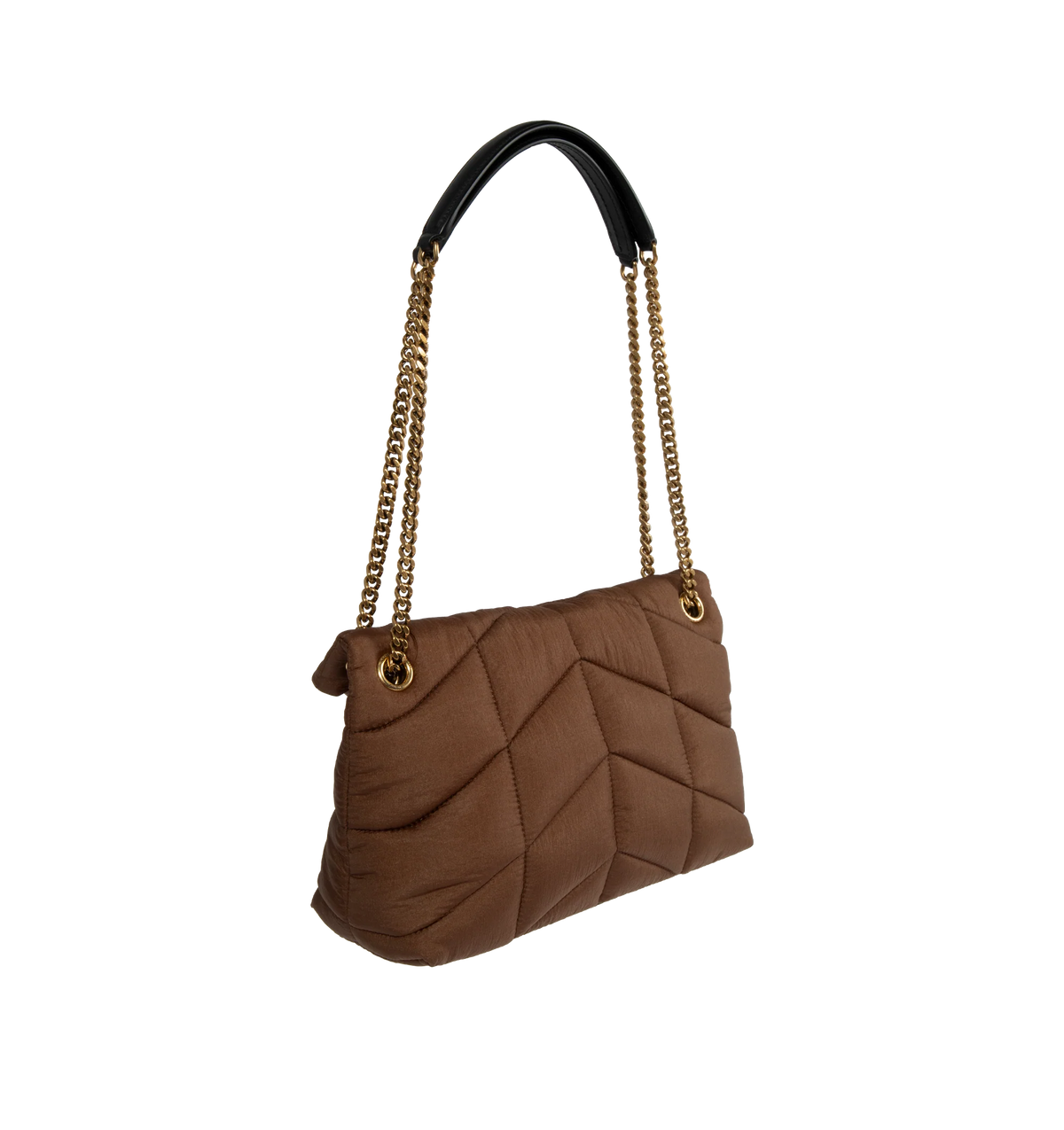 Small Nylon and Leather Bag B479268