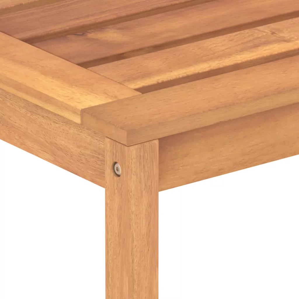 Solid Teak Wood Patio Bench V52160