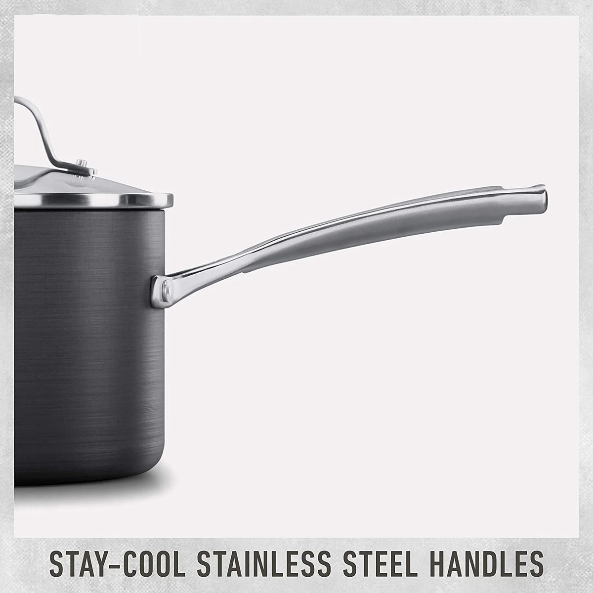 Hard-Anodized Nonstick Sauté Pan with Cover, 5-Quart P1866