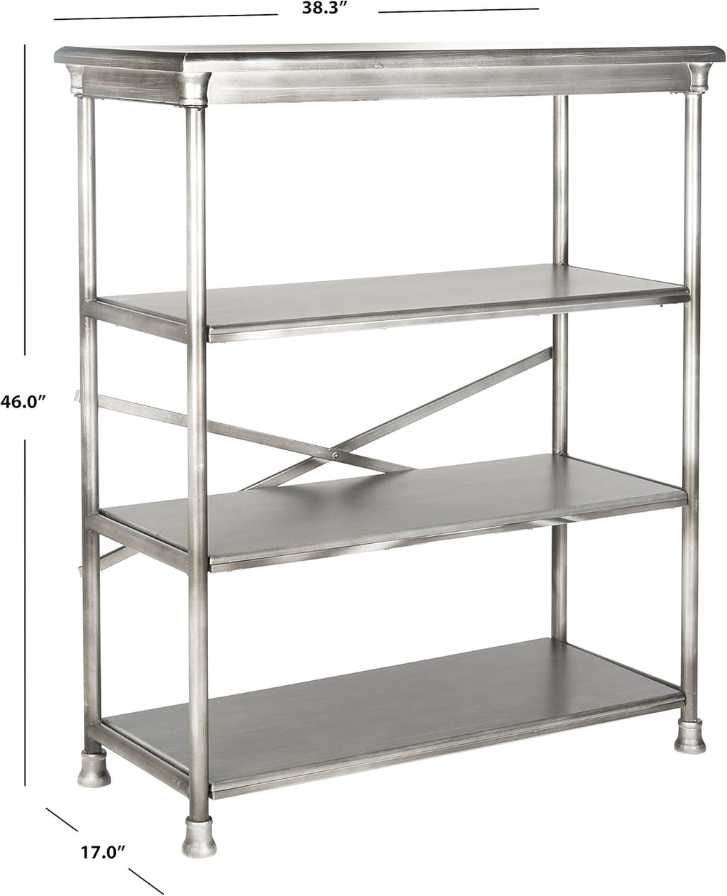 Dark Silver Large Bookcase C768