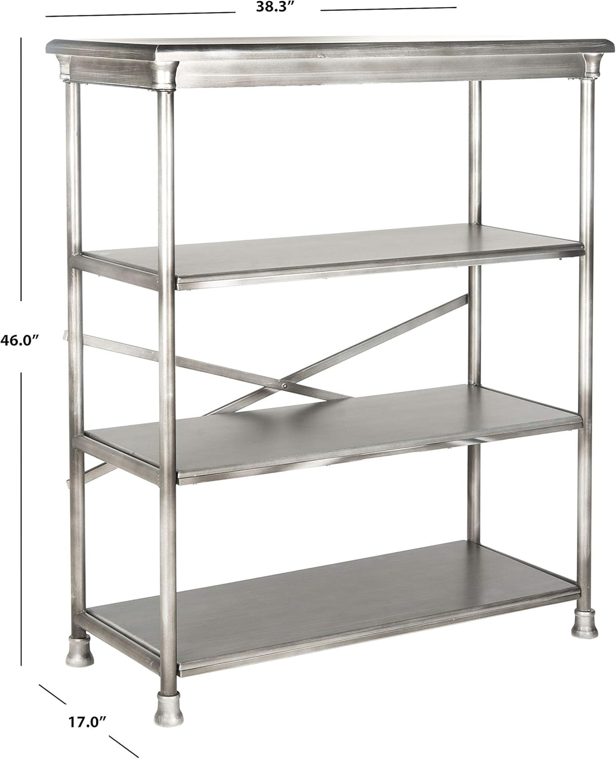 Dark Silver Large Bookcase C768