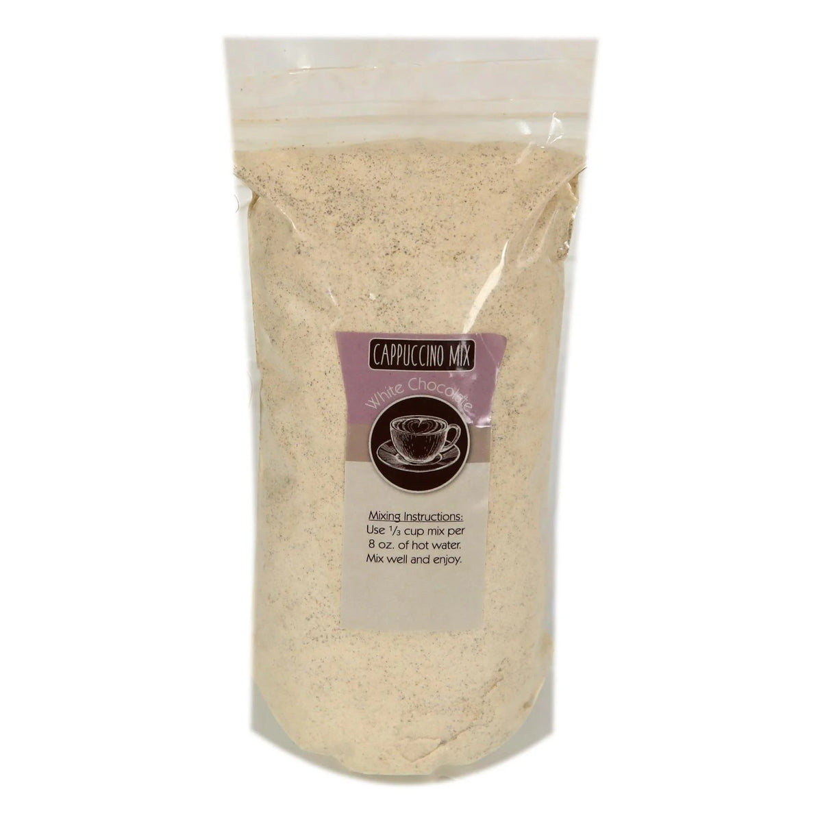 White Chocolate Instant Cappuccino Mix 2 Pound Bag Q37374