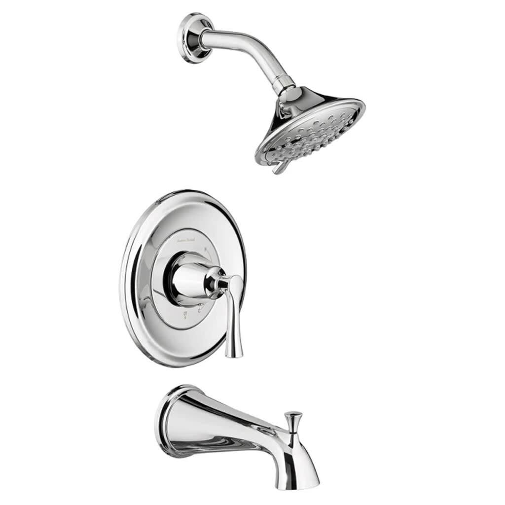 Tub and Shower Trim Package with 2.5 GPM Polished Chrome V369