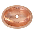 Polished Copper Bathroom Sink J7699