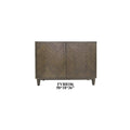 2 Door Oak Chevron Cabinet F20494