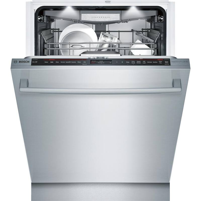 24 In Top Control Tall Tub Smart Dishwasher in Stainless P550
