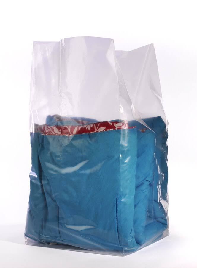 Clear 100/Case 2 mil 20 x 20 x 48 Gusseted Poly Bags M259874