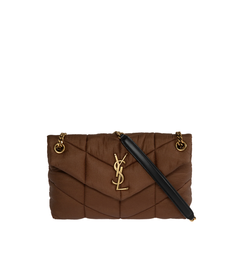Small Nylon and Leather Bag B479268