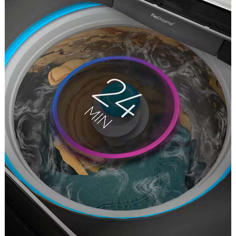 4.9 cu. ft. High-Efficiency Smart Top Load Washer in White I33736