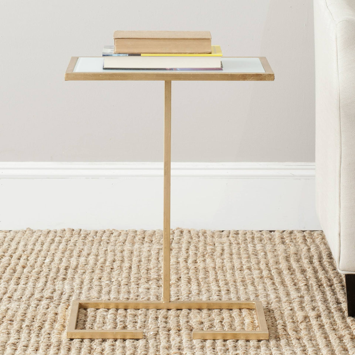 Gold/Black Accent Table B773