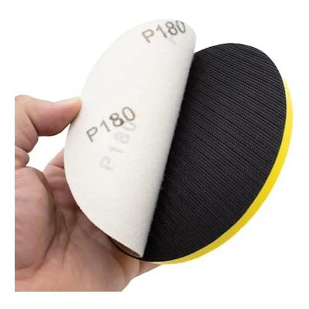 6 Inch Round & Mouse Hand Sanding Block Kit, 5 PCS R125