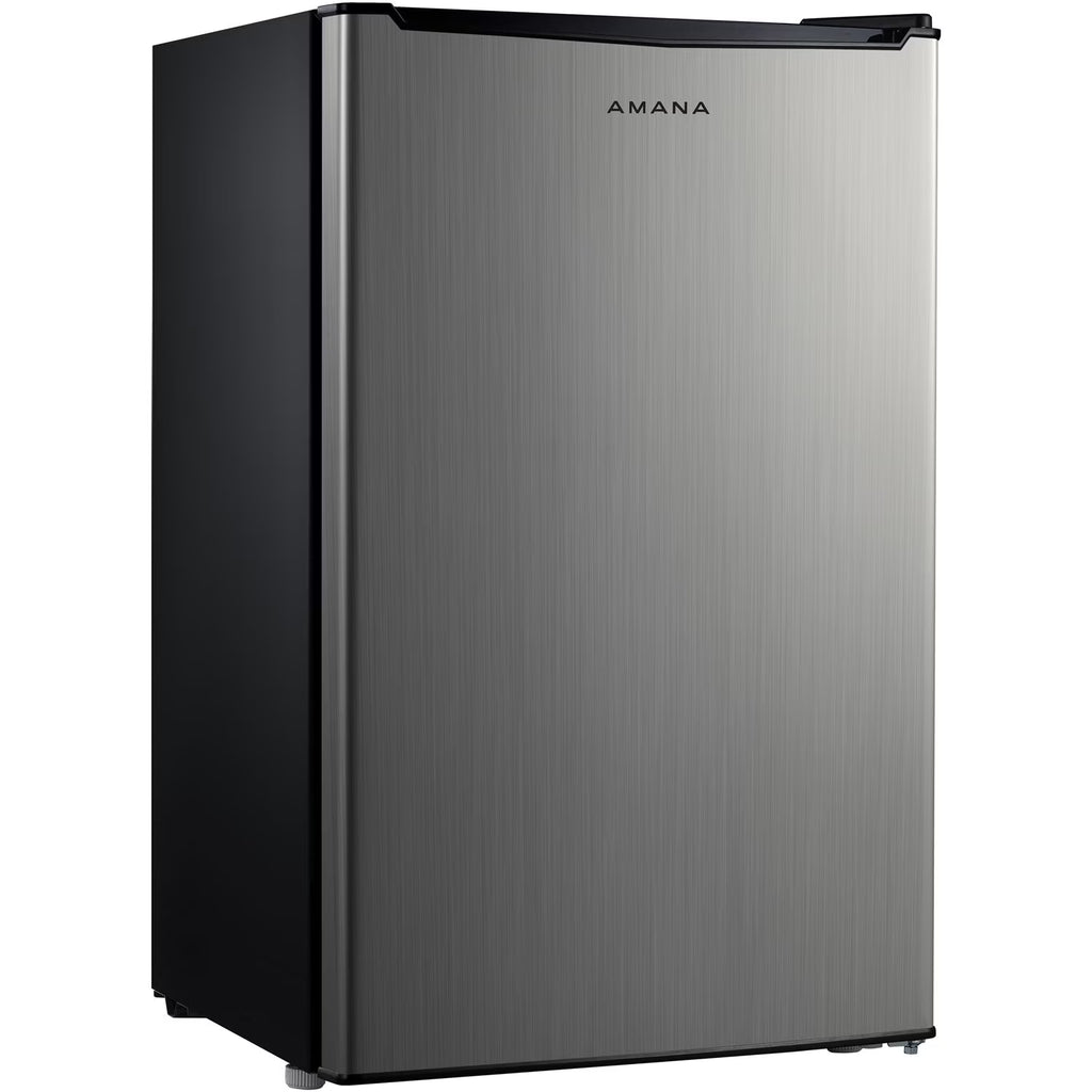 Black Single-Door Mini Refrigerator with Chiller Compartment D76752