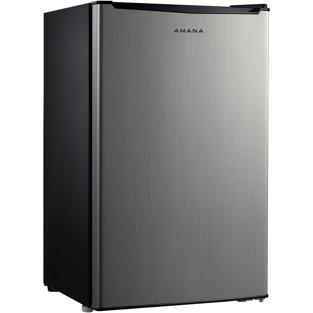 Black Single-Door Mini Refrigerator with Chiller Compartment D76752