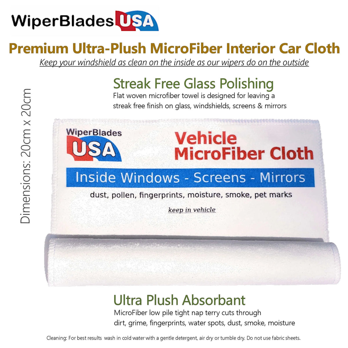 Beam Blade Wipers Set of 3 with Rear Wiper B770871