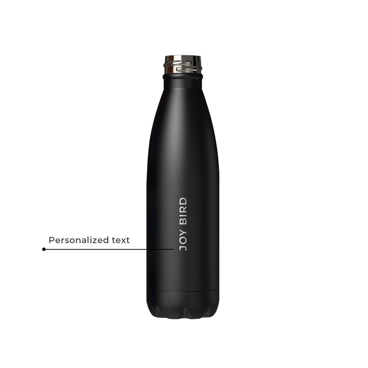 25oz Water Bottle Black Stone C422