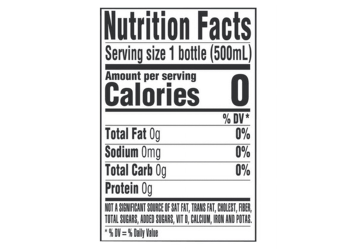 24 Pack 500ml Natural Spring Water B951989