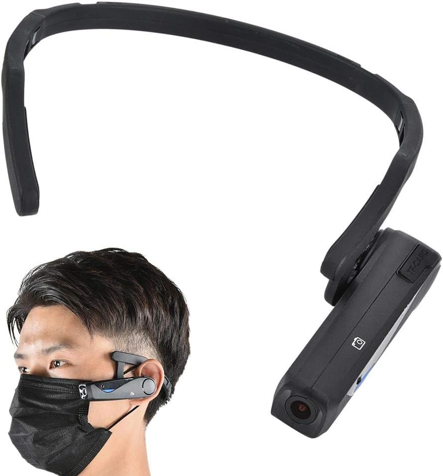 Head Mounted Action Camera with Microphone L7248