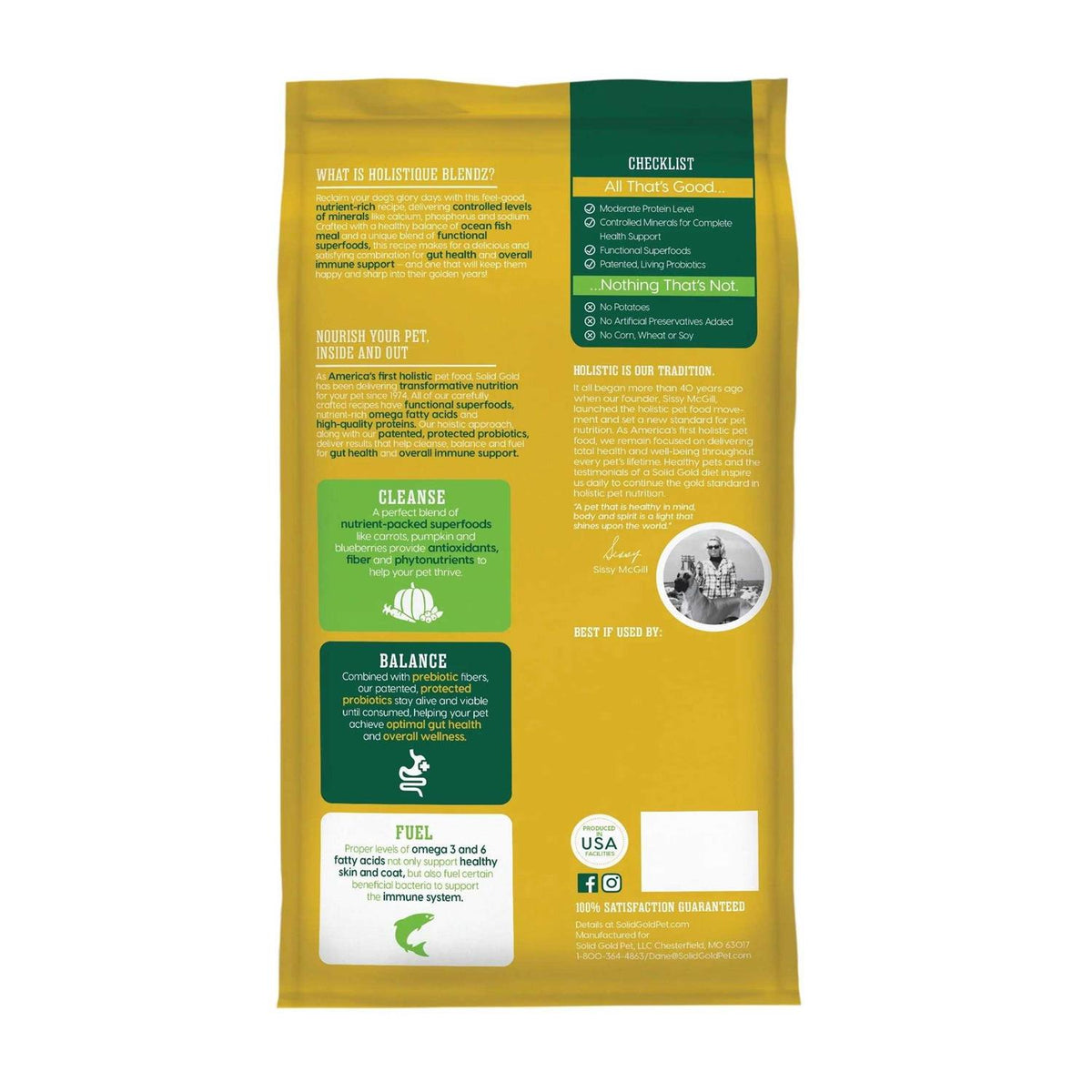 Oatmeal Fish Dry Dog Food G601