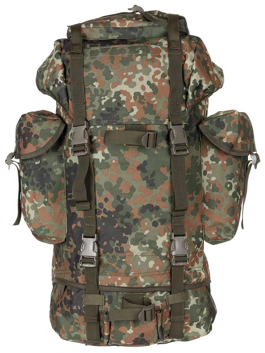 German Army Rucksack 65L Flecktarn H491