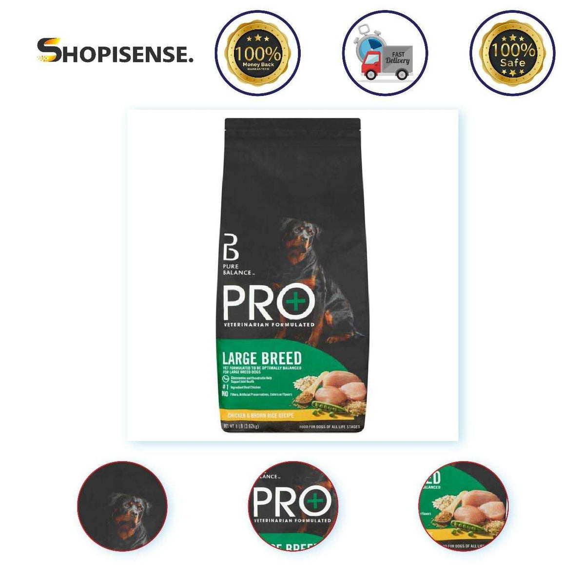 Chicken & Brown Rice Recipe Dry Dog Food S612673
