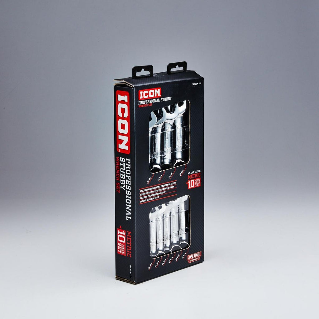 10 Piece Metric Combination Wrench Set Y362
