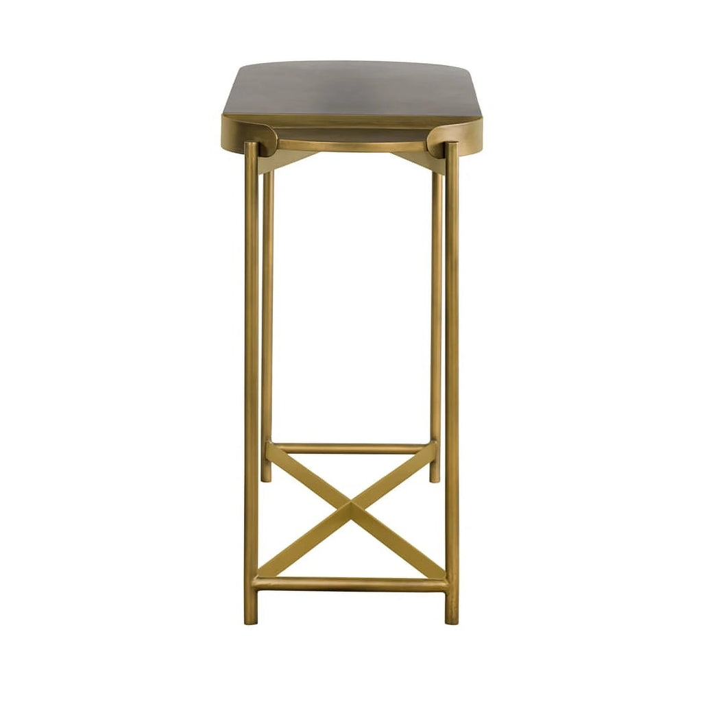 Modern Metal Concrete Console Table U11122