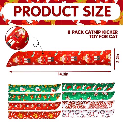 8 Pack Catnip Cat Toys with Bell L574178