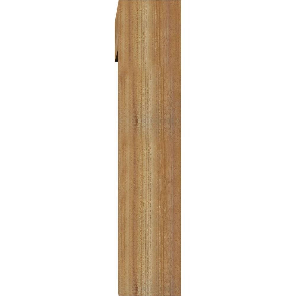 Traditional Block Rough Sawn Bracket with Offset Brace M527676