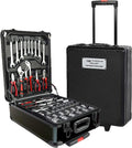 Black Portable Hand Tool Set with Toolbox K67104
