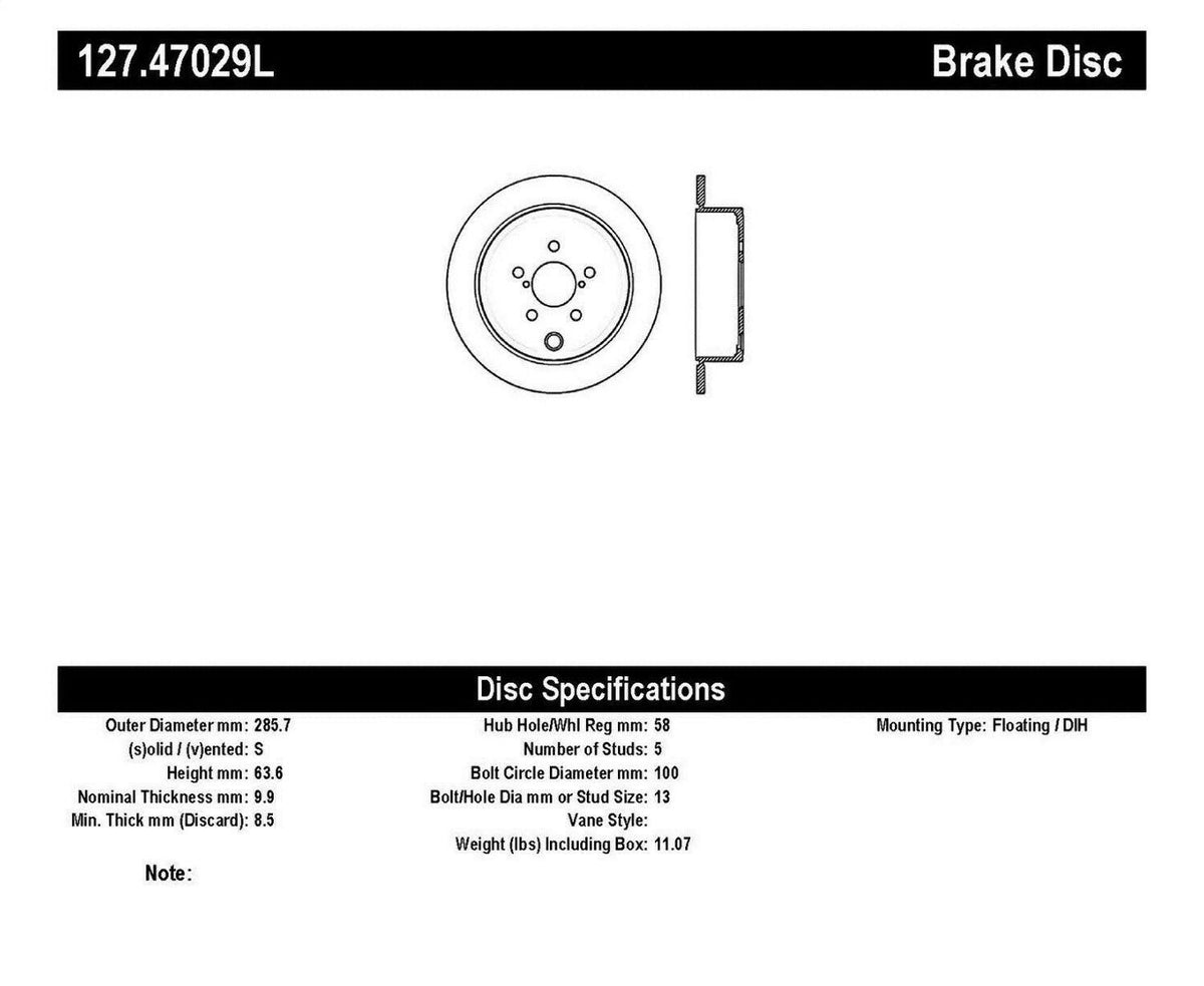 Brake Rotor X38779