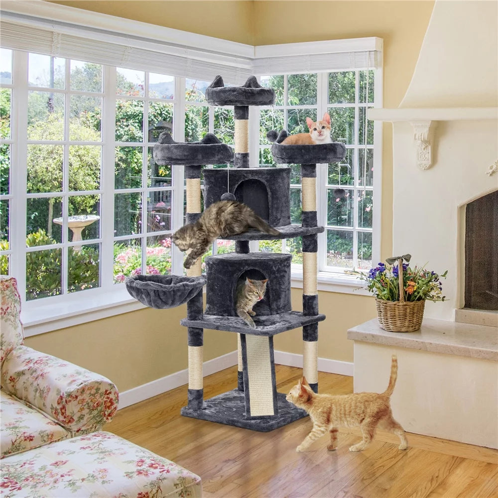 Dark Gray Cat Tree M9713