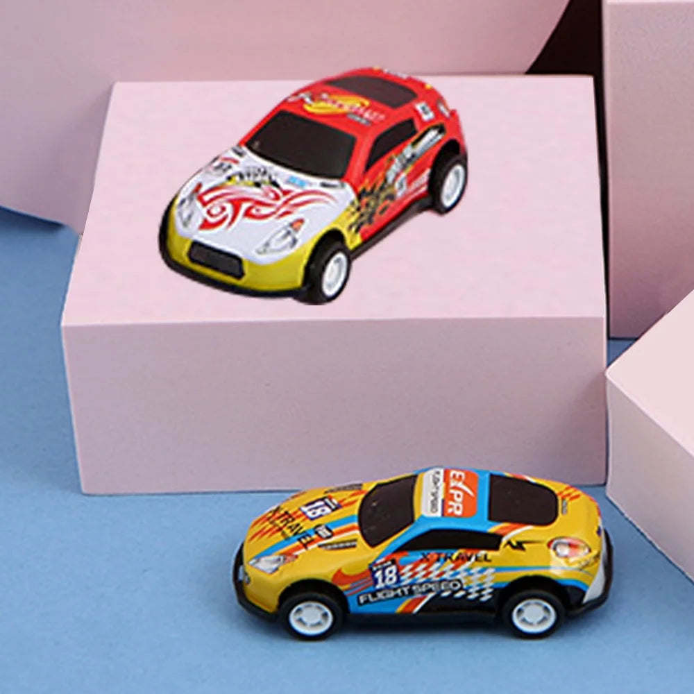 5 Pack Pull Back Cars for Kids Mini Vehicles Toy U8019