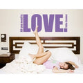 Yellow Wall Decal D9674