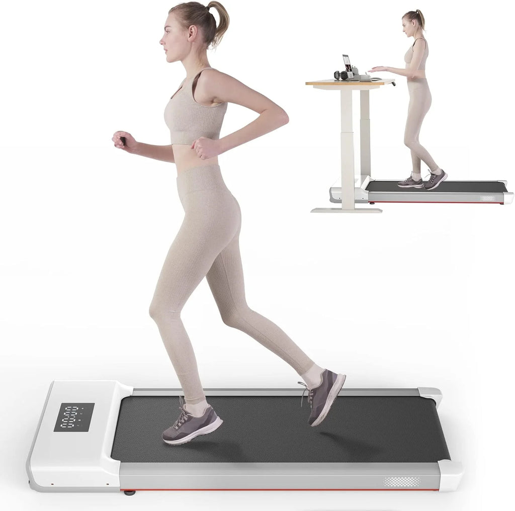 300lb Portable Under Desk Treadmill with Remote Control N5663