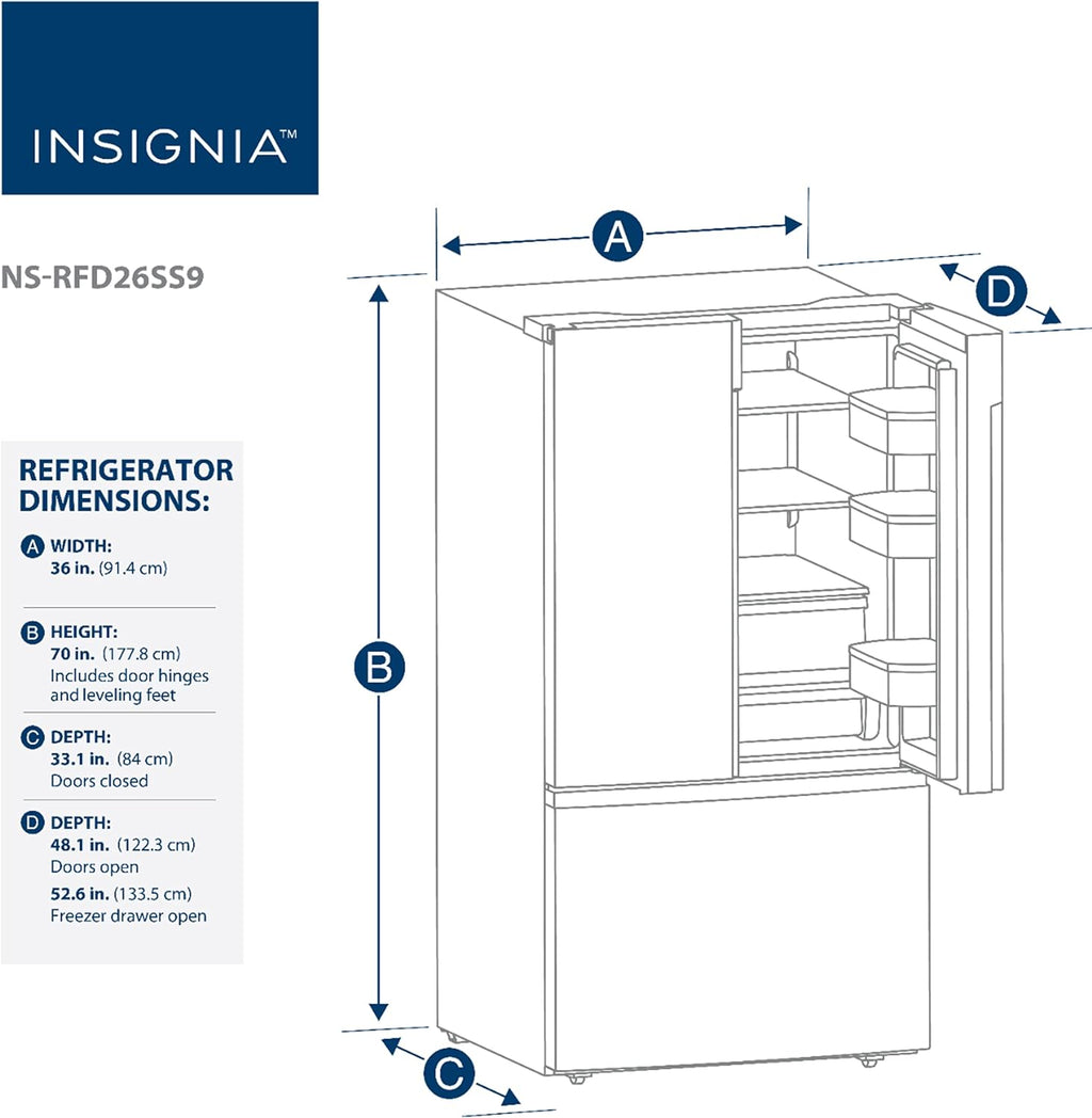 26.6 Cu. Ft. French Door Refrigerator Z2904