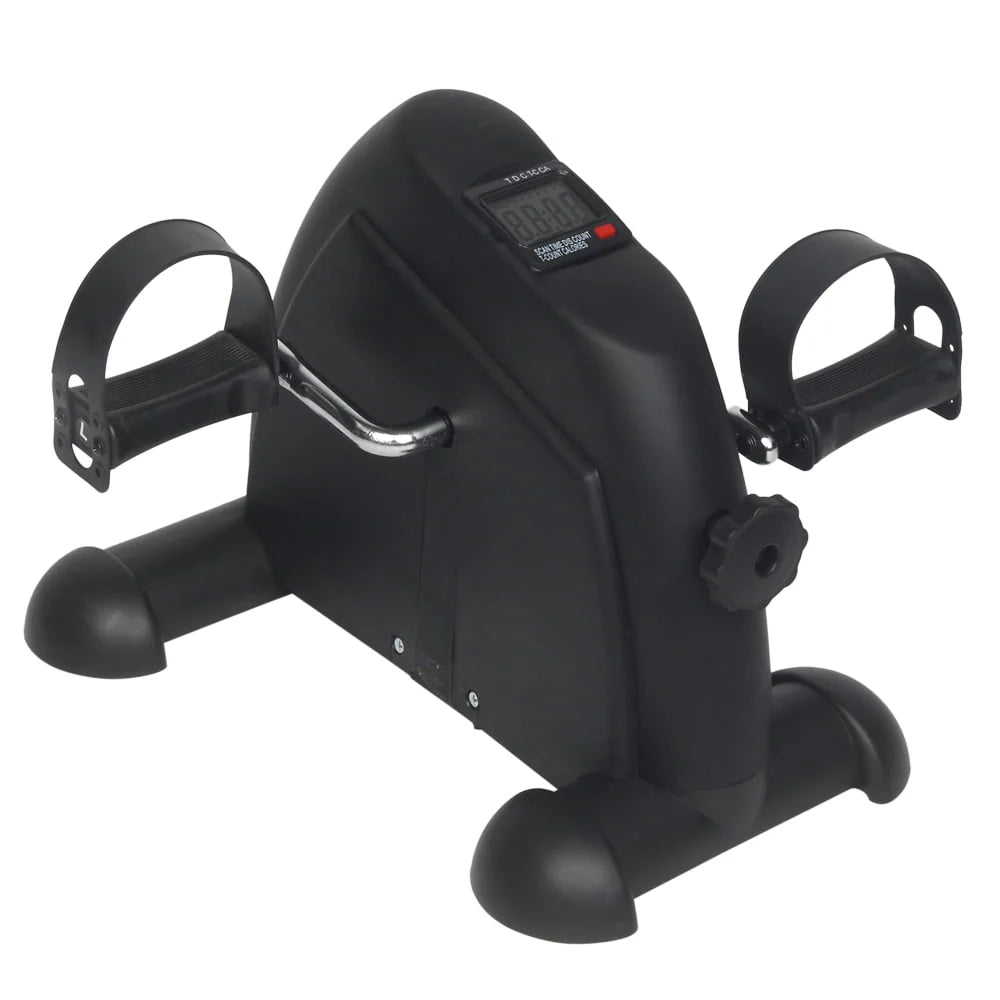 Portable Mini Exercise Bike Arm and Leg Pedal Exerciser Black G505400