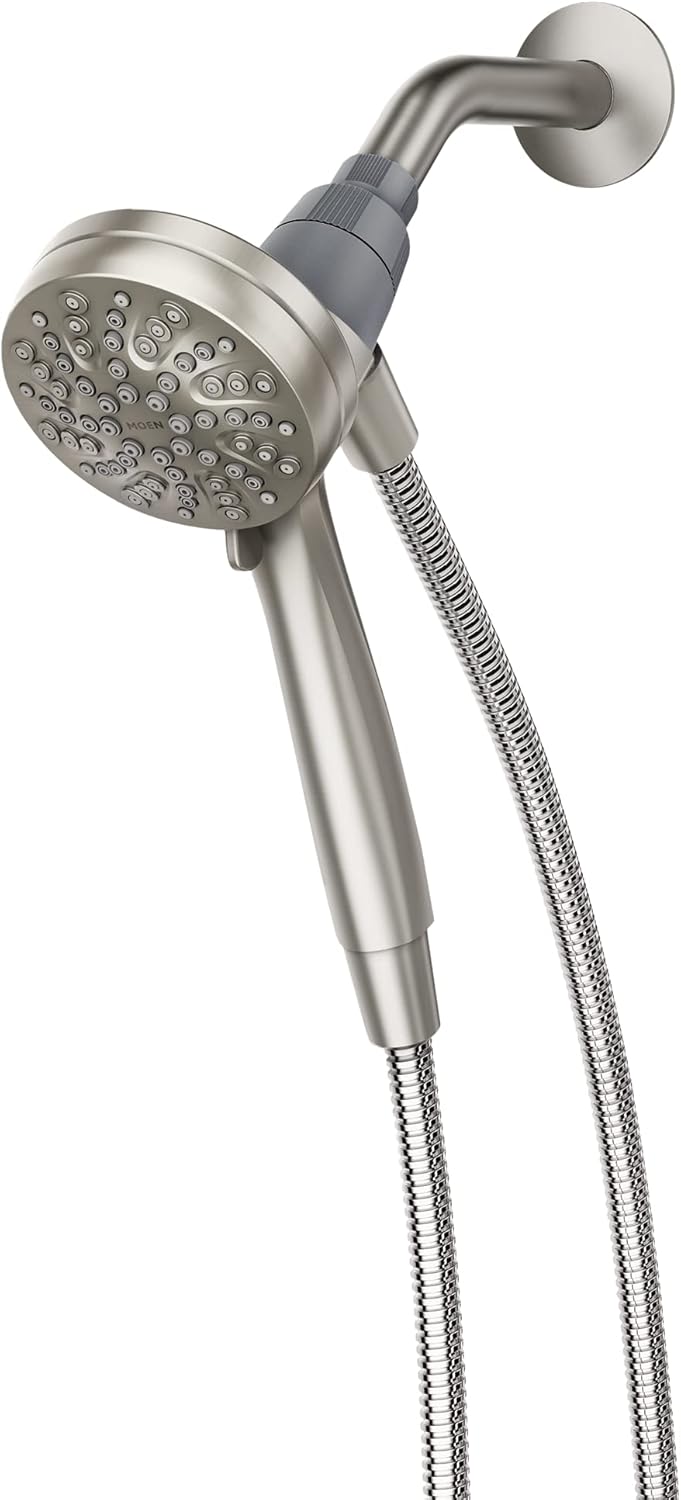Chrome Six-Function Handheld Showerhead, Pack of 2 J26324