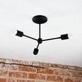 3 - Light 18x22 Sputnik Semi Flush Mount Z710217
