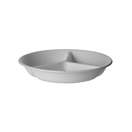3-Compartment 9x22 Round Take-Out Bowl J283341